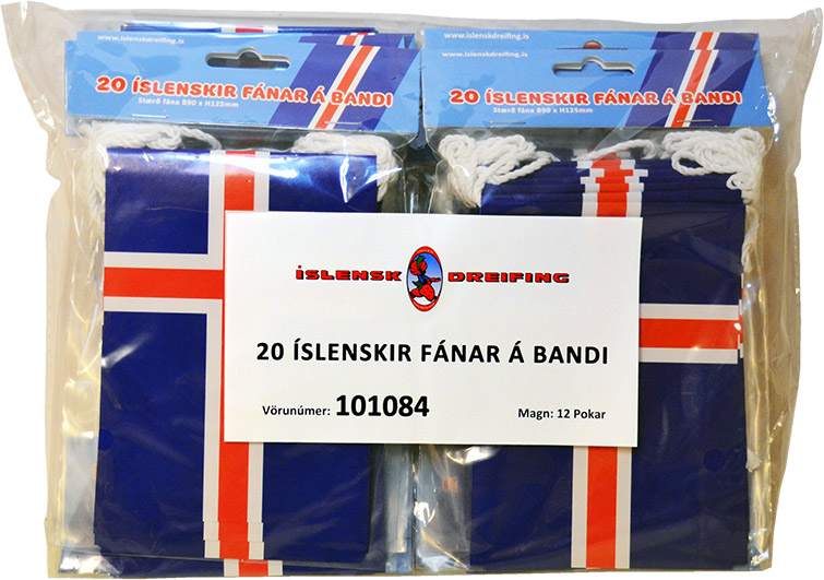 Íslenski fáninn vörunr. 101084